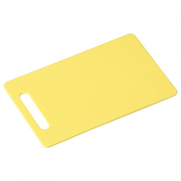 Доска разделочная 24х15х0, 5см пластик желтый,  KESPER