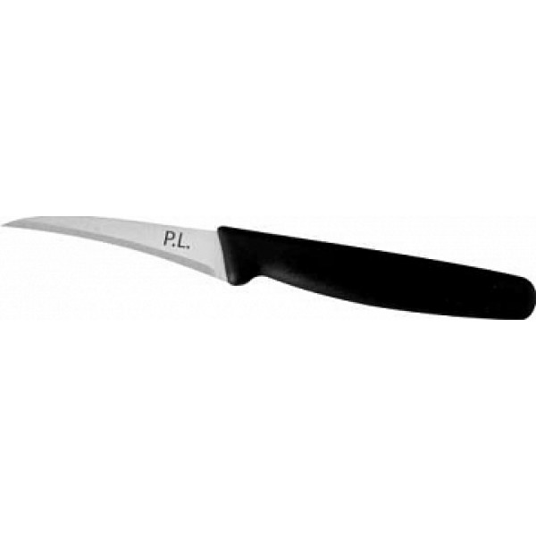 Нож д/карвинга 8см,  черн пласт ручка,  PRO-Line,  P.L. Proff Cuisine