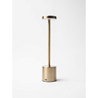 Лампа настольная беспроводная h=34см золото,  MGline