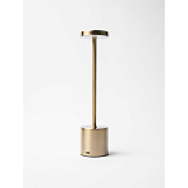 Лампа настольная беспроводная h=34см золото,  MGline