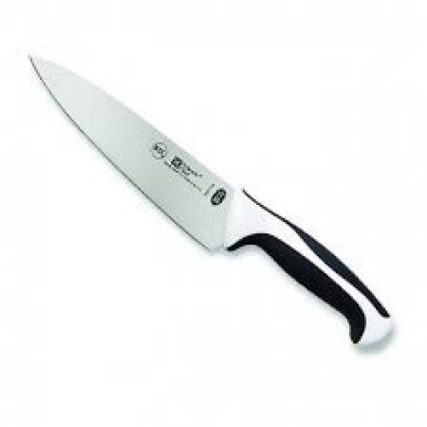 Нож Кухонный Поварской,  L=23см.,  нерж.сталь,  ручка- пластик,  вставка белая,  Atlantic Chef