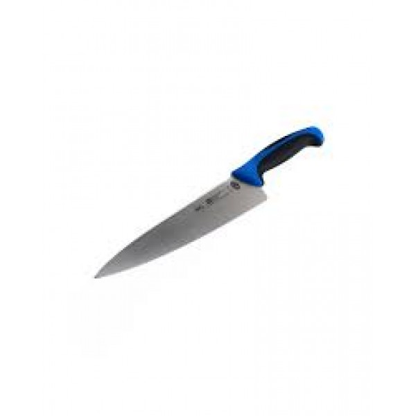 Нож Кухонный Поварской,  L=23см.,  нерж.сталь,  ручка- пластик,  вставка голубая,  Atlantic Chef