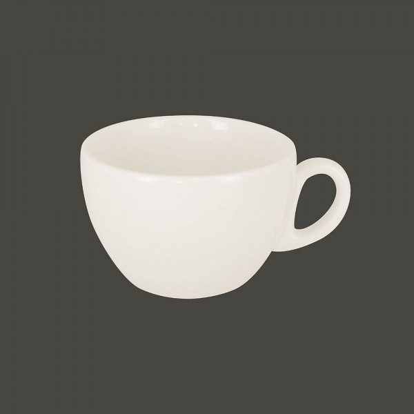 Чашка 370мл (блюдце CLSA02),  фарфор,  белый,  BARISTA