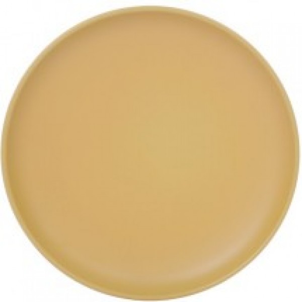 Тарелка d=27cm с бортом Nordic желтая,  KUTAHYA