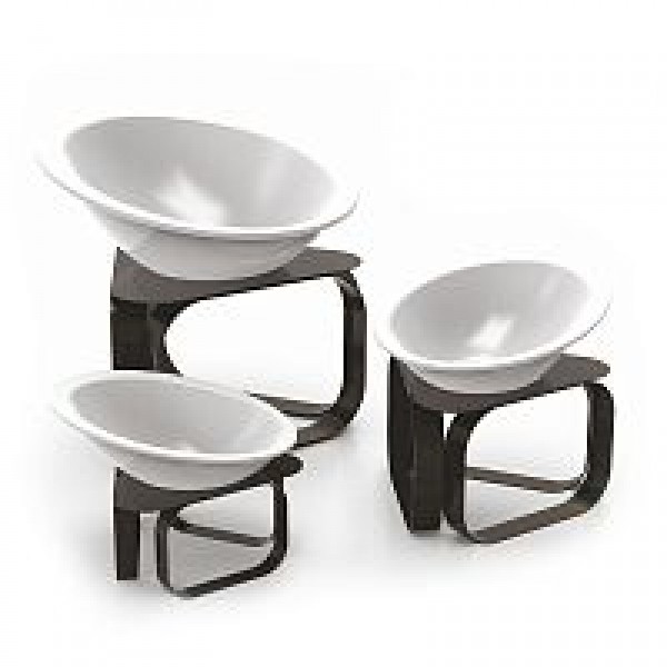 Подставка д/выкладки+меламиновый салатник 20*20*10 см P.L.--Hotelware