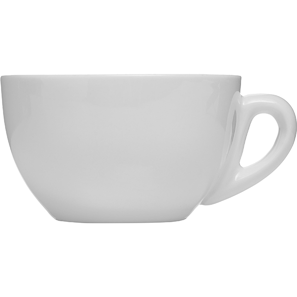 Чашка чайная «Кунстверк» фарфор;  210мл;  D=95, H=53, L=115мм;  белый