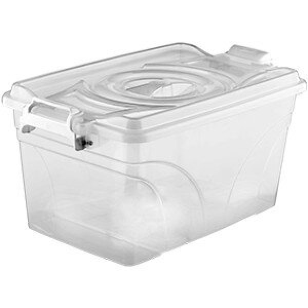 Контейнер 19л/l=47*29*23см с крышкой,  полипропилен,  РОССИЯ