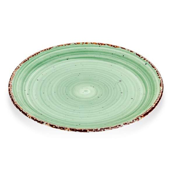 Тарелка d=27cm зеленый,  BONNA