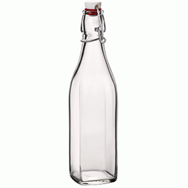 Бутылка с пробкой 500мл/h=25, 3см «Свинг» стекло;  BORMIOLI ROCCO								