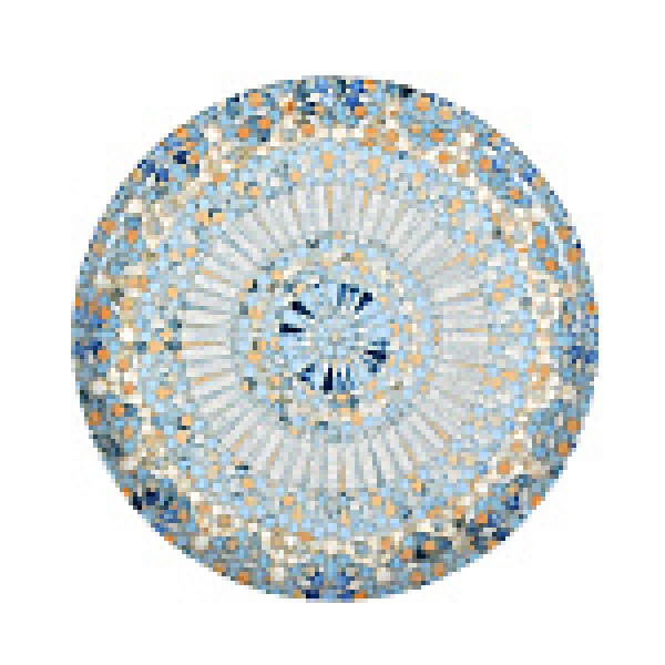Тарелка d=28cm форма Хюгге 