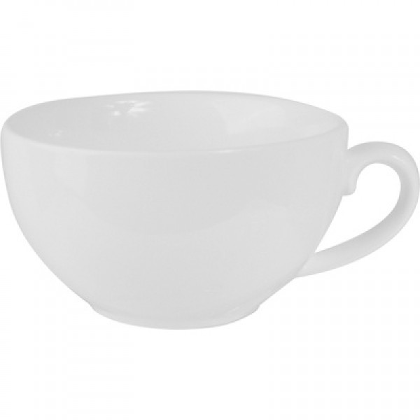 Чашка чайная «Кунстверк» фарфор;  280мл;  D=10, 9, H=5, 3, L=130мм;  белый