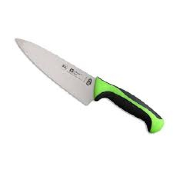 Нож Кухонный Поварской,  L=21см.,  нерж.сталь,  ручка- пластик,  вставка зеленая,  Atlantic Chef