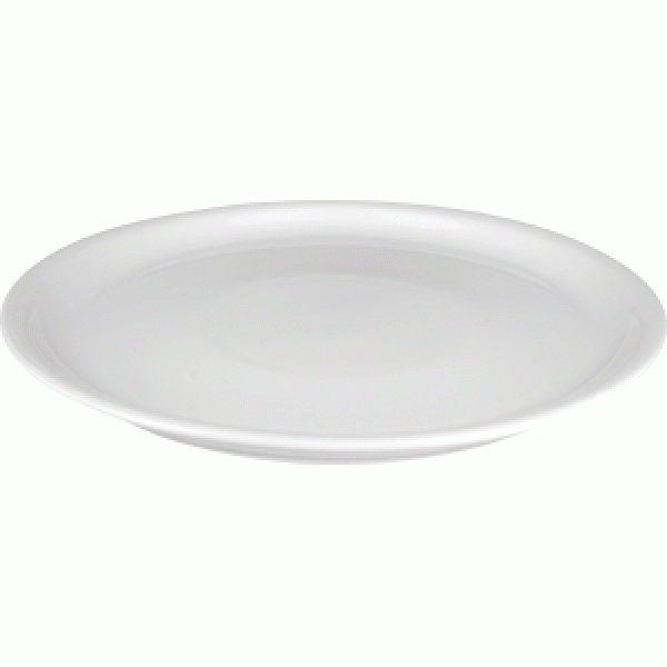 Блюдо круглое d=31, 5см,  белый фарфор,  Китай