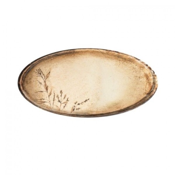 Блюдо овальное l=26cm с бортом 