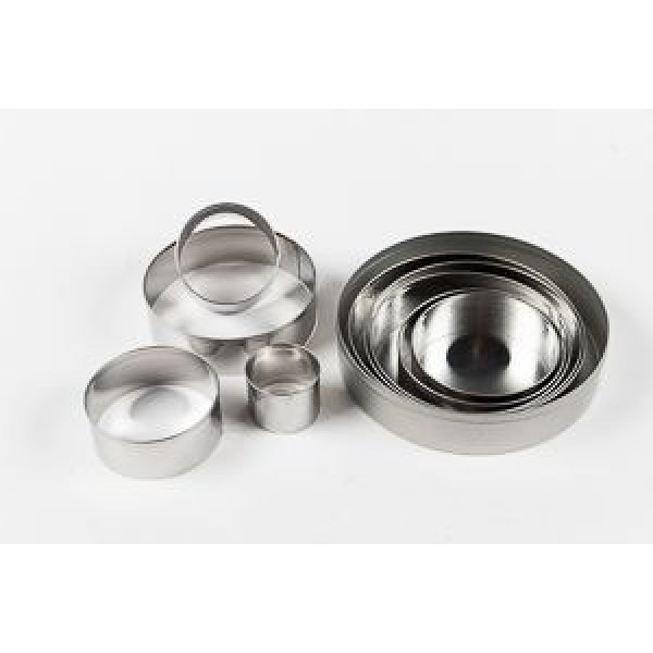 Набор колец кондитерских d=4/6/7/8/9/10/11/12/12, 5см/h=3см,  сталь нерж.,  P.L.