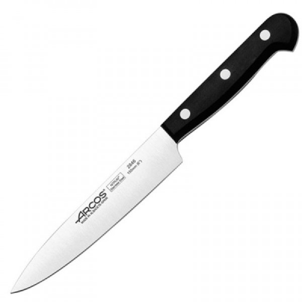 Нож поварской l=26, 3/15/b=2, 9см «Универсал»;  сталь нерж.,  ARCOS