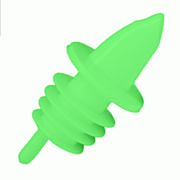 Гейзер [12шт] пластик;  D=5, H=75, B=200мм;  св.зелен.