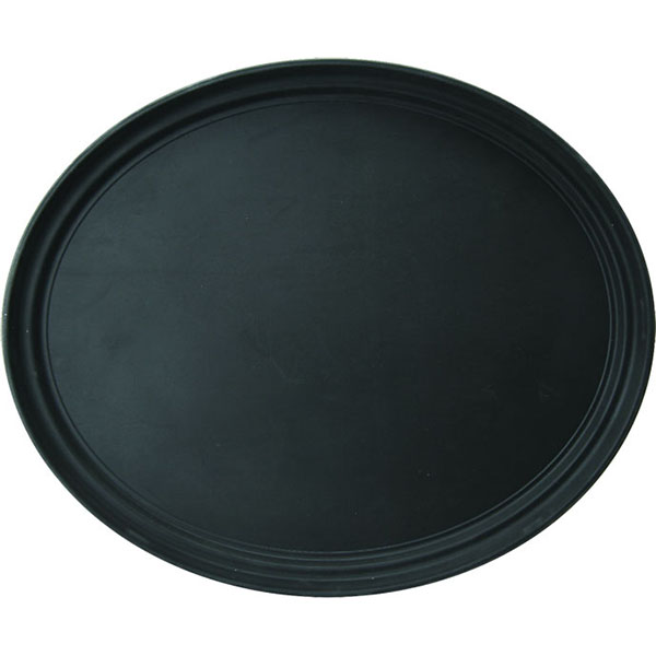 Поднос L=73, 5*60см прорезиненный черный,  PROHOTEL