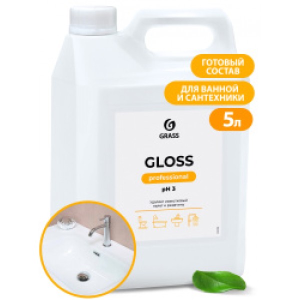 Чистящее средство для сан.узлов Gloss Concentrate 5, 3кг