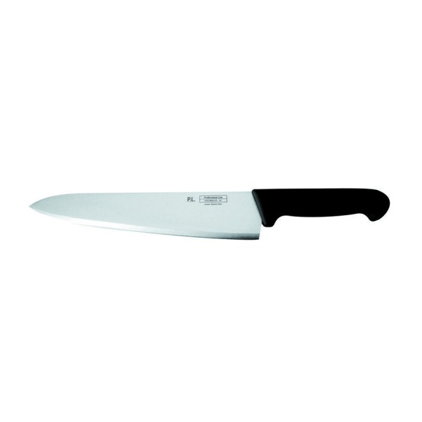 Нож поварской 25см,  черн пласт ручка,  PRO-Line,  P.L. Proff Cuisine
