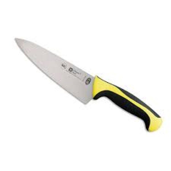 Нож Кухонный Поварской,  L=21см.,  нерж.сталь,  ручка- пластик,  вставка желтая,  Atlantic Chef